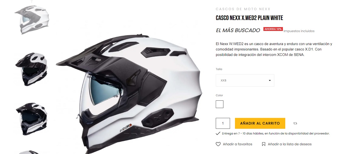 Tu tienda cascos Nexx – Las opiniones y precios de outlet - Babiek Moto Adventure