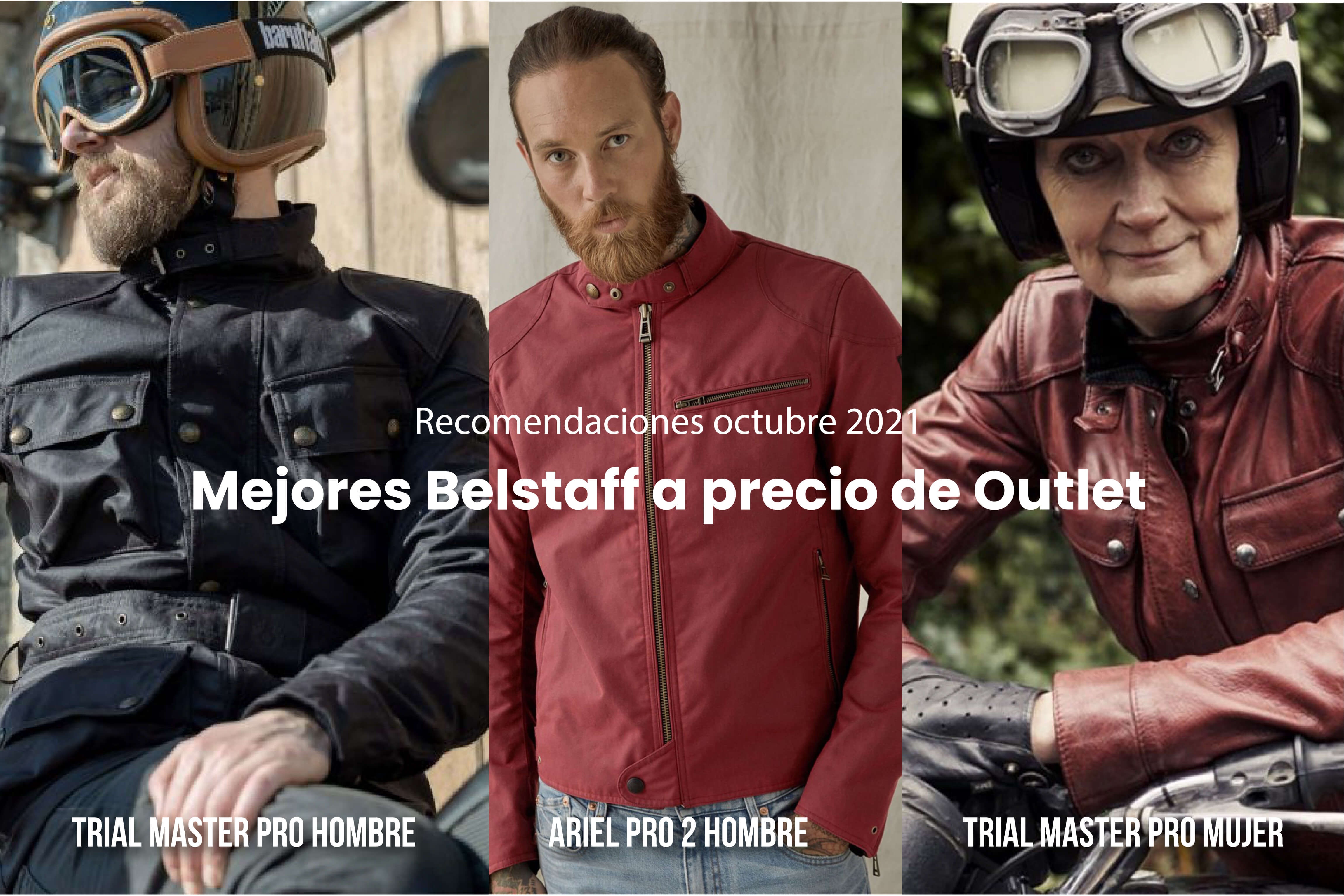 Las mejores chaquetas Belstaff a precio de outlet, ¡perfecto para motoristas!