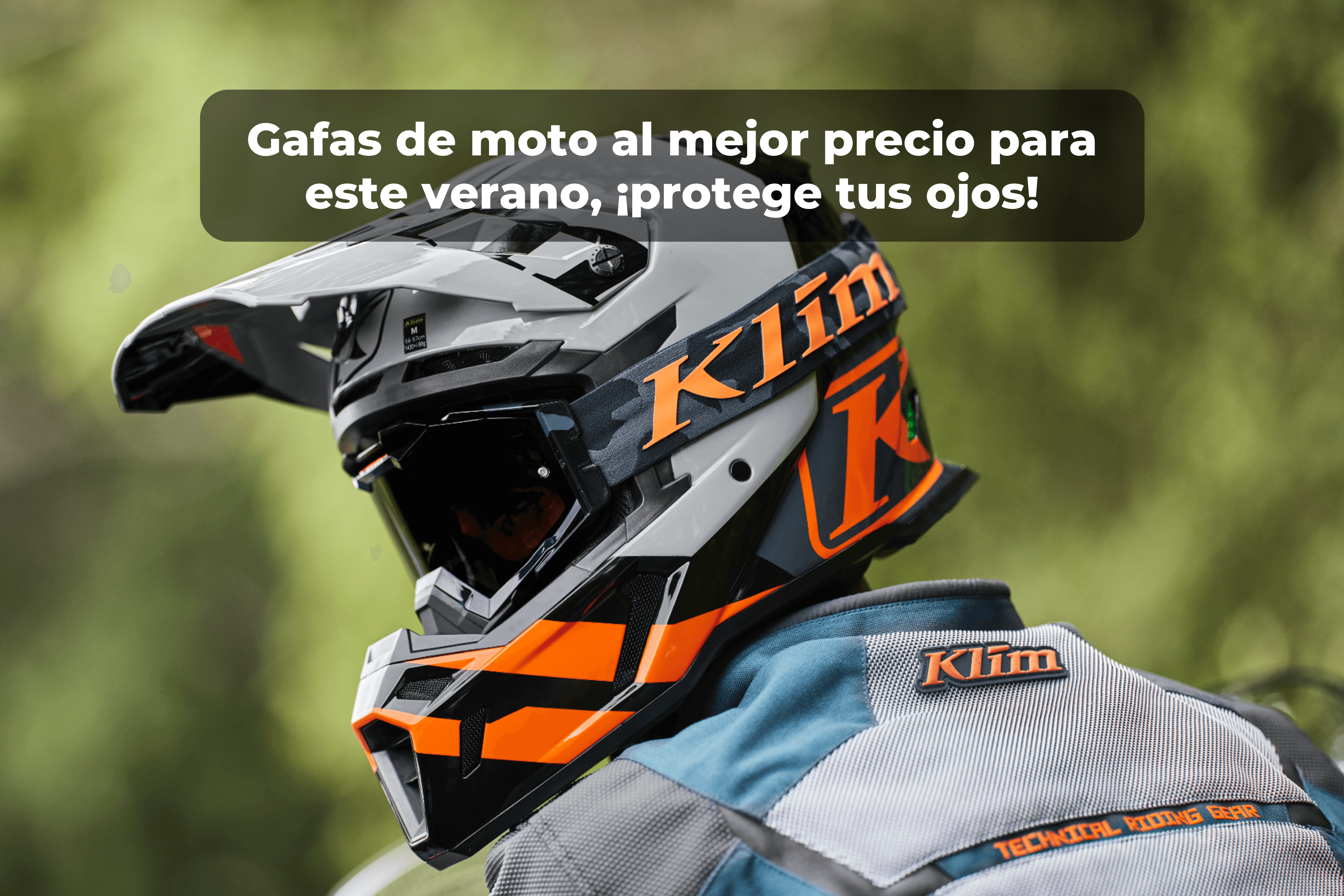 Gafas de motocross al mejor precio para este verano, ¡protege tus ojos en la montaña!